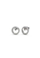 Aros Guess Plateados JUBE04655JWRHT-U