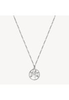 Collar Brosway BHKN093 Plateado Mujer