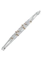 Pulsera Doble Anne Klein Plateado Mujer