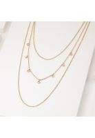 Collar 19V69 Italia STNE103 Dorado