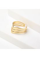 Anillo  19v69 Dorado Mujer STR303