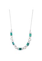 Collar Lauren Ralph Lauren Plateado Turquesa 14N00542