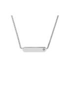 Collar Fossil JF04134040 Plateado