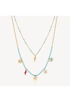 Collar Brosway BAH68 Dorado Mujer