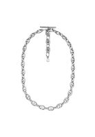 Collar Fossil  JA7242040 Plateado Mujer