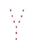 Collar Lauren Ralph Lauren Dorado Rojo 14N00544