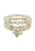 Pulsera Anne Klein 01B00991 Perlas