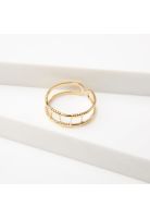 Anillo  19v69 Dorado Mujer STR473