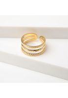 Anillo  19v69 Dorado Mujer STR216