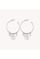 Argollas Brosway Chakra Plateados BHKL21EN