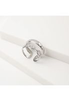 Anillo  19v69 Plateado Mujer STR281