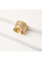 Anillo  19v69 Dorado Mujer STR295