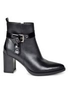 Botín Mujer Cuero Montsie Negro