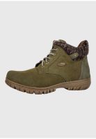 Botín Cuero Carisia Verde