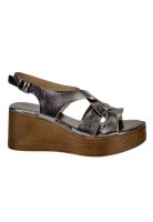 Sandalia Floriana Plateado