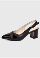 Sandalia Cuero Beline Negro