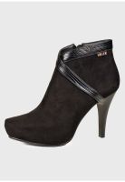 Botín Ileana Negro Suede
