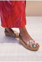 Sandalia Cuero Eliada Multicolor