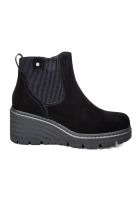 Botín Mujer Cuero Atteneri Negro