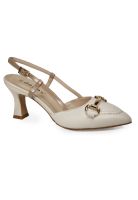 Zapato Cuero Amabel Beige
