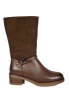 Botín Cuero Arambe Café