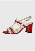 Sandalia Manuela Rojo