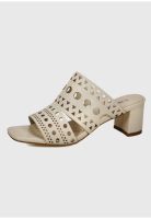 Sandalia Cuero Alegra Beige