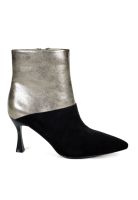 Botín Yoko Plateado