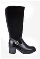 Bota Cuero Usune Negro