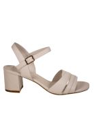 Sandalia Cuero Nevedna Beige