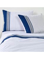 Sabanas 1.5 Plazas AF Cannon 144 Hilos Marino Piedra