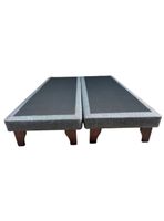 Base Europea Dividida Premium King 180x200 ( Espuma , Patas Rosen )