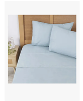 Sábana 1.5 Plazas 200 Hilos Mashini CelesteSábana 1.5 Plazas 200 Hilos Mashini Celeste Sábana 1.5 Pl