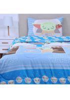 Plumón Infantil Reversible Disney Marvel Apto 1 Pl Y 1.5 Pl mandalorian blue