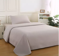 Quilt Atenas 2 Plazas Illusions Diseño Moderno Beige