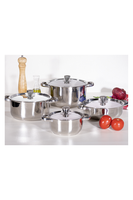 Batería 8 Piezas Juego Ollas de Cocina Marca Doral