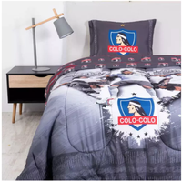 Plumón Reversible Colo Colo Single ( Apto 1 Pl Y 1.5 Pl) eterno