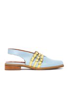 Zapato Mujer / Fior Celeste Amarillo
