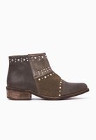Botin Mujer / Abubilla Taupe Metalico
