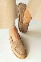 Mocasin Mujer / Coligue Camel