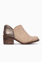 Botin Mujer / Vinago Beige Metalico