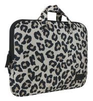 Funda Laptop Bit 14"" Animal Print Beige Head