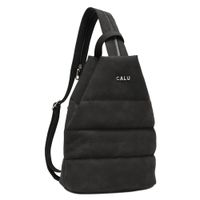 Mochila y Crossbody Amelie PU Negro Calu