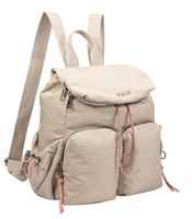 Mochila Casual Aurelia Colores Beige Calu