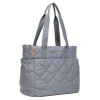 Bolso Mujer Magnolia Acolchado Azul Calu