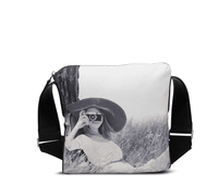 Cartera Bolso Reflex Blanco Negro Head