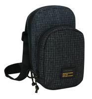 Porta Documentos Vip Ripstop Negro Gris Head