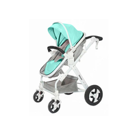 COCHE CUNA 6 EN 1 PLEGABLE VERDE