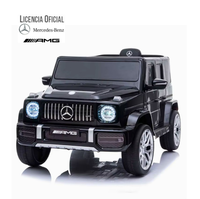 AUTO A BATERIA JEEP MERCEDES G63 NEGRO