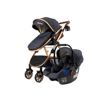 COCHE TRAVEL ELEGANCE 3 EN 1 AZUL